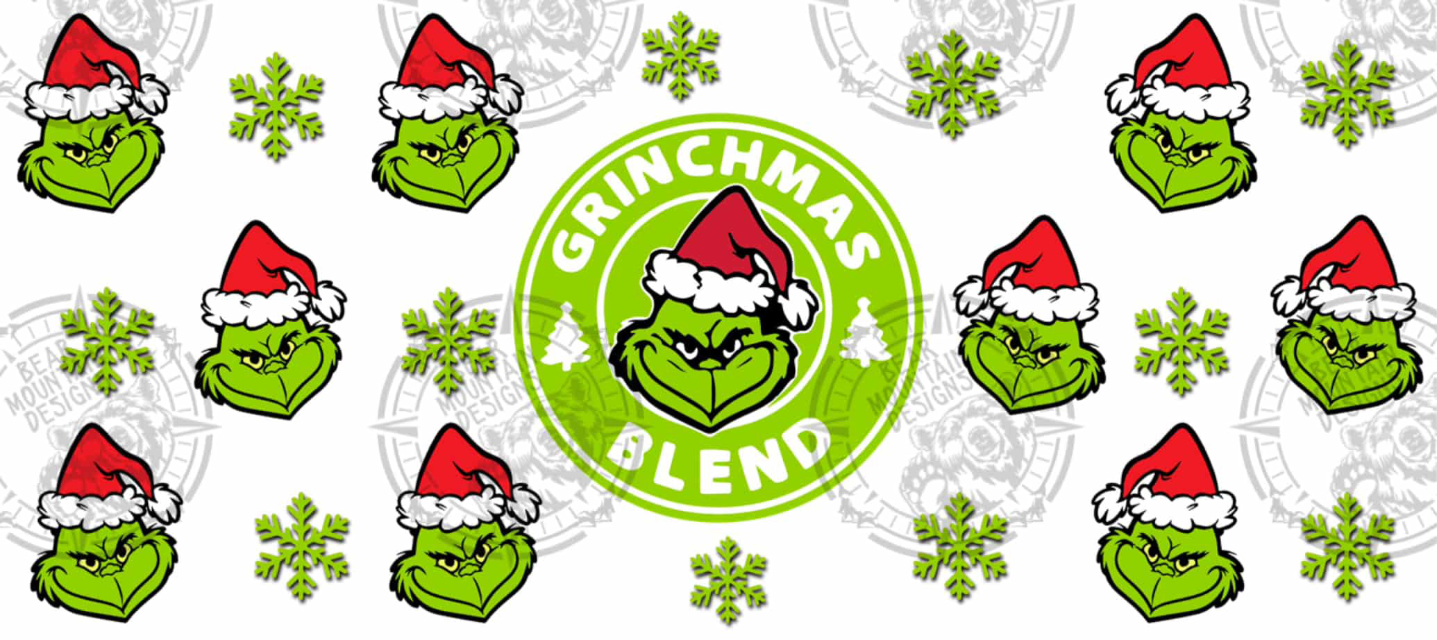 Grinchmas Blend - Cup Wrap – Bear Mountain Designs