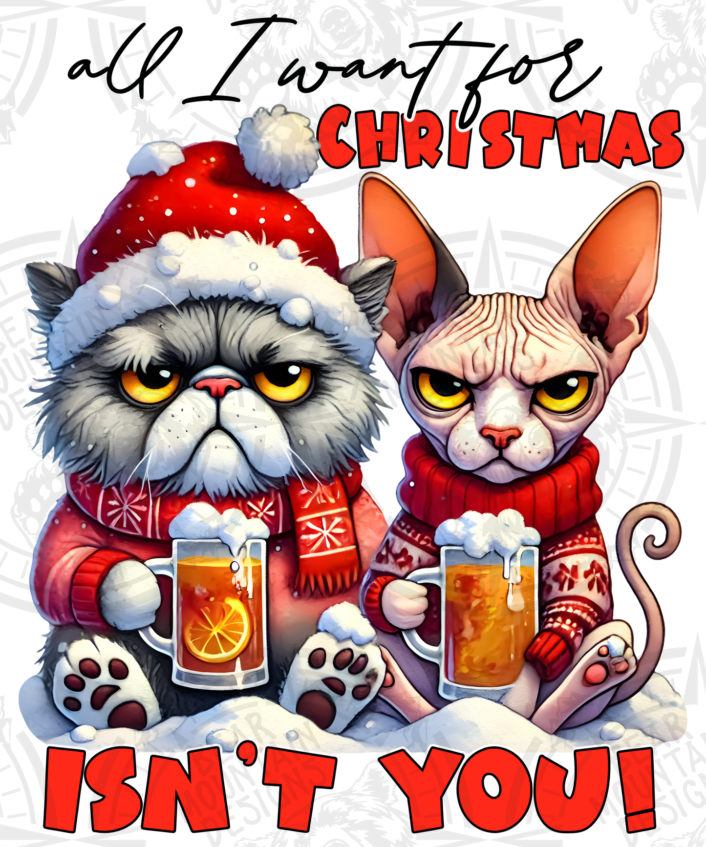 All I Want for Christmas Isnt You Christmas Grumpy Cat