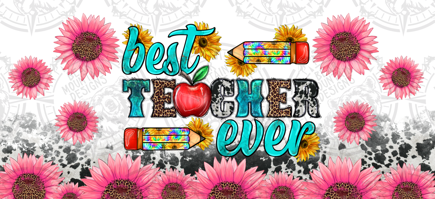 Best Teacher Ever 6 - Cup Wrap