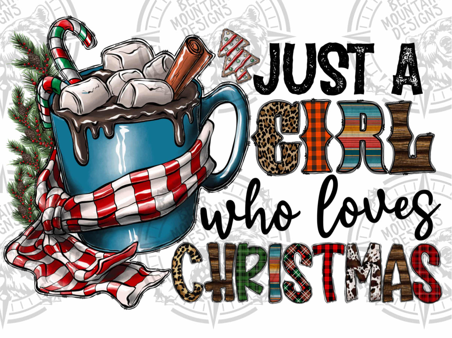 Just A Girl Who Loves Christmas - 1