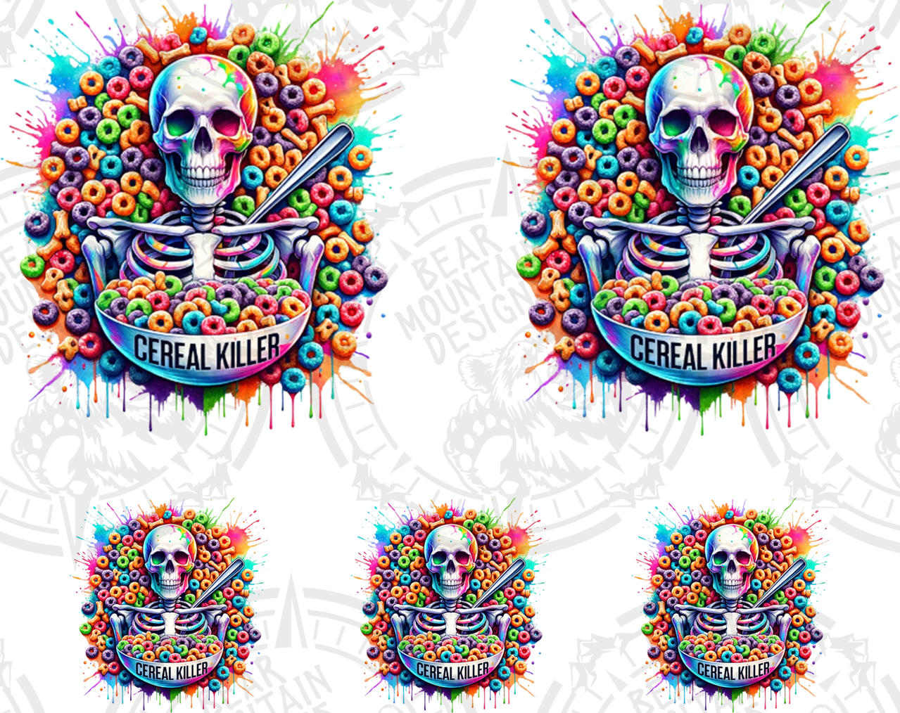 Cereal Killer - Mini Tumbler Wrap