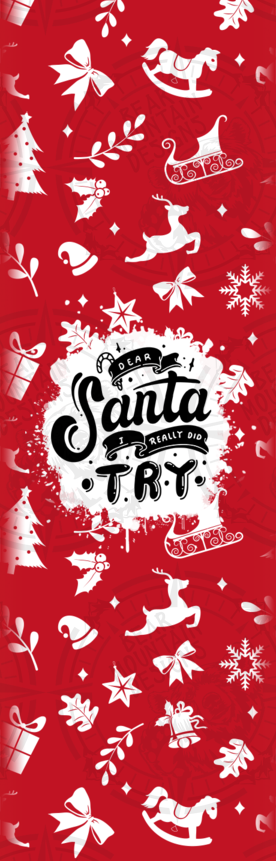 Dear Santa I Really Did Try