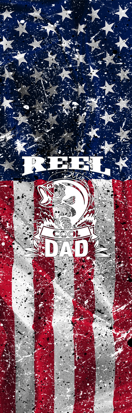 Flag Reel Cool Dad