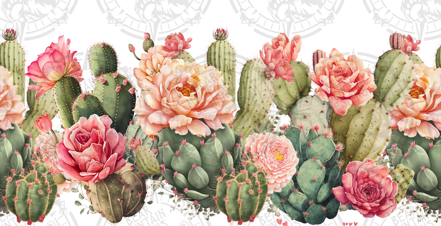 Floral Cactus - Cup Wrap