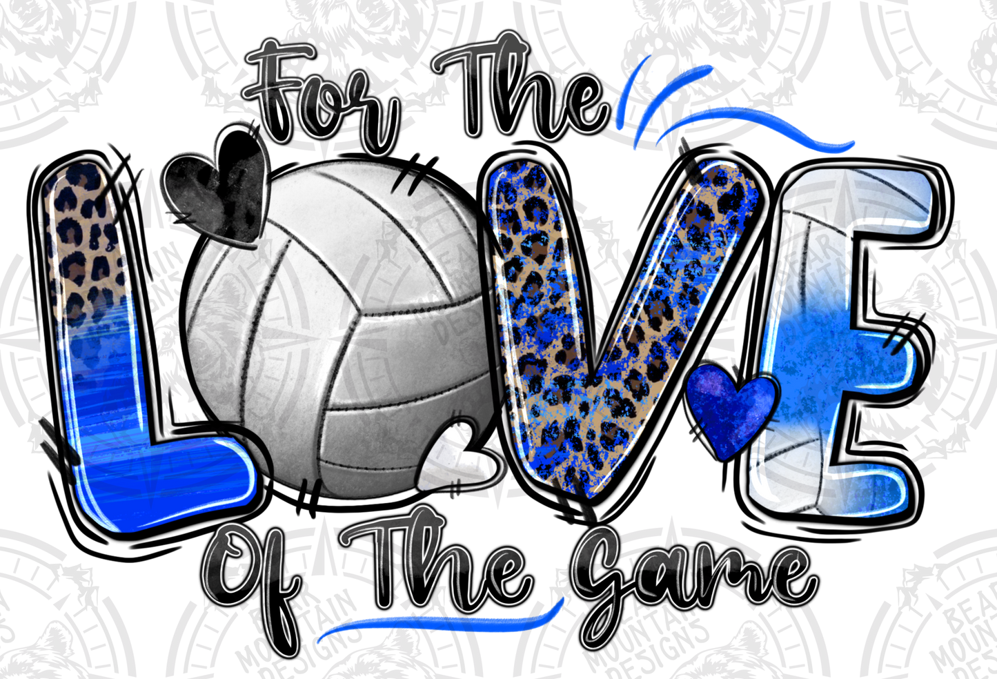 For The Love Of The Game - Volleyball