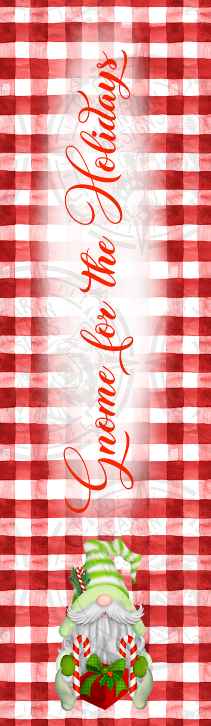 Gnome For The Holidays Red