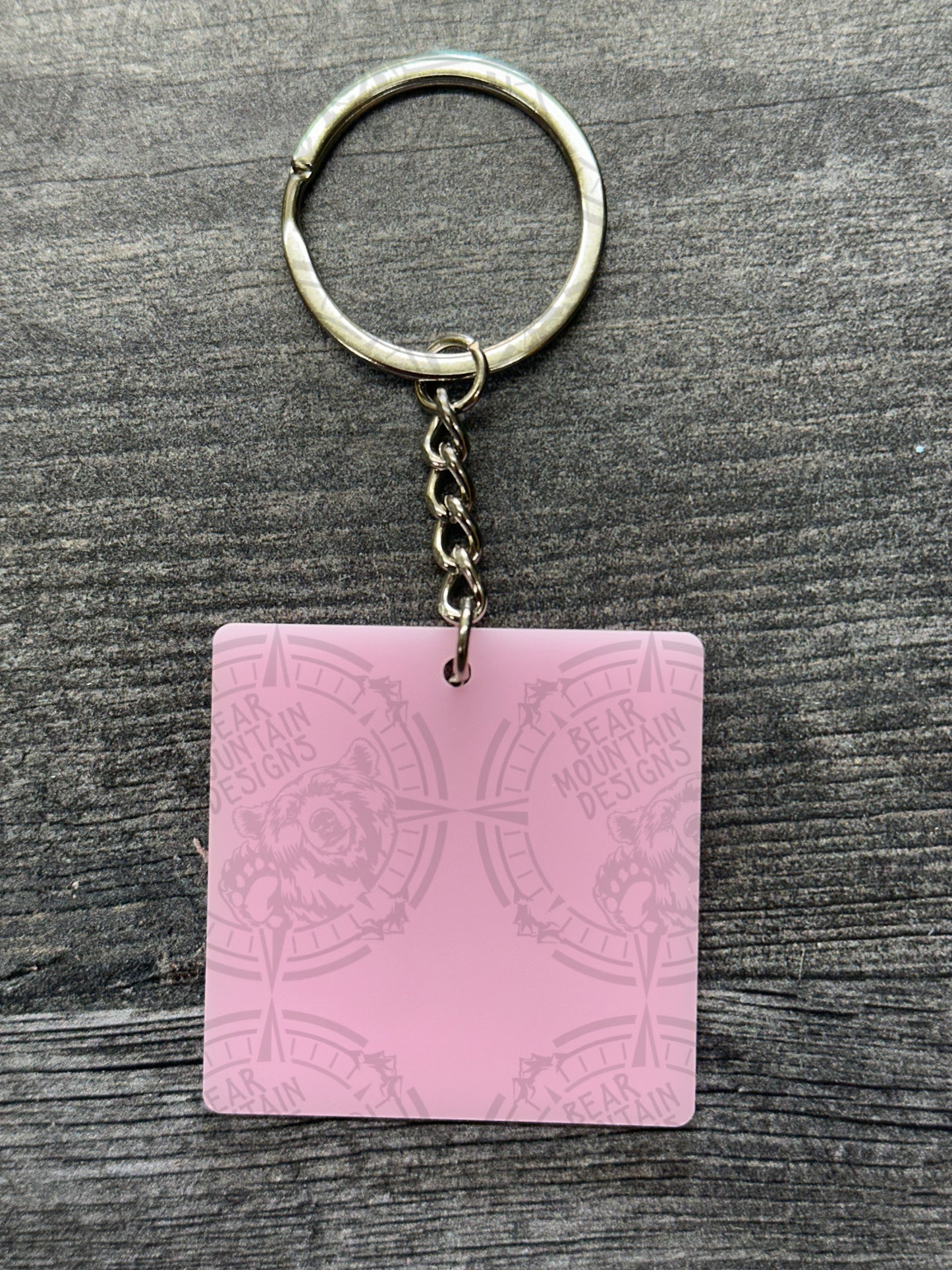 1 Pink - 1.75 Inch Acrylic Keychains