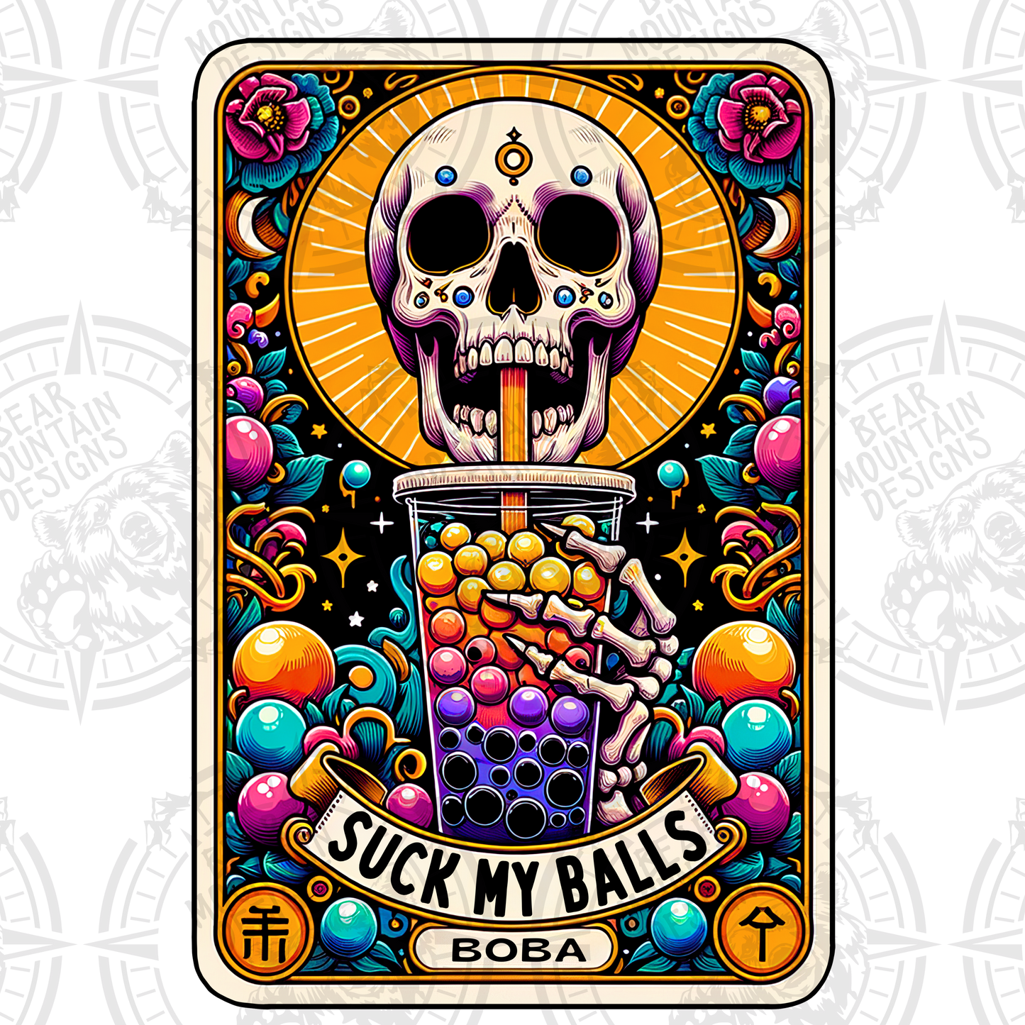 Suck My Balls - Boba Tarot