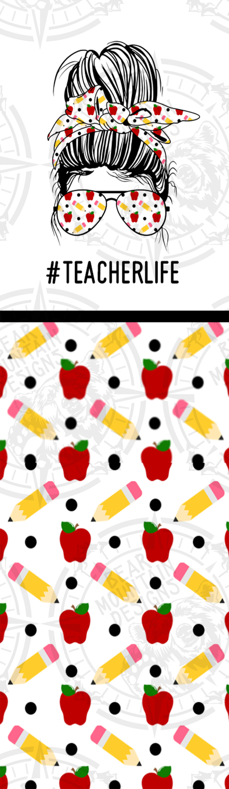 # Teacher Life Apples And Pencils