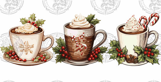 Christmas Beverages - Cup Wrap