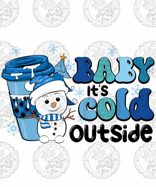Baby It’s Cold Outside - Blue