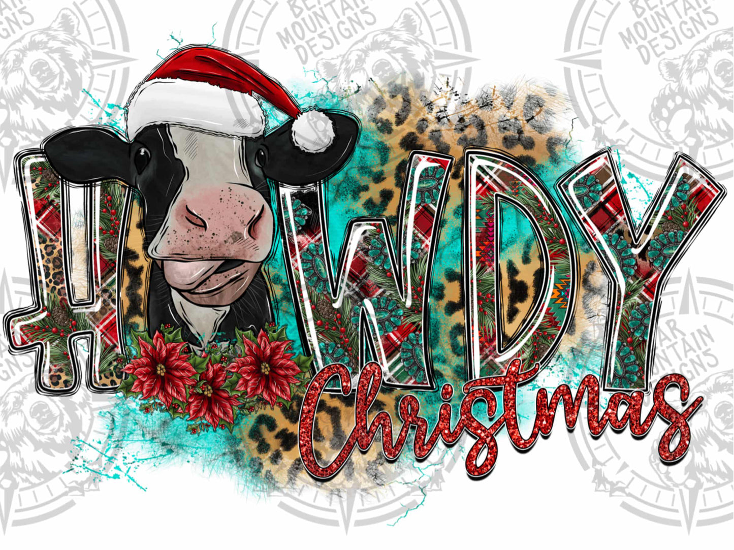 Howdy Christmas - Cow