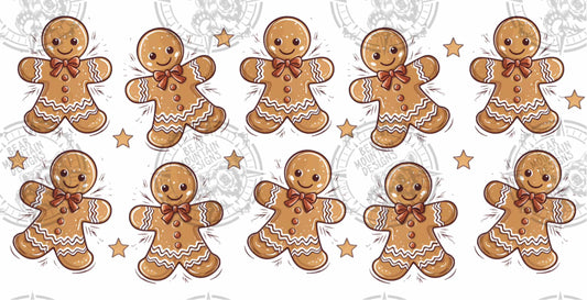 Gingerbread Men - Cup Wrap