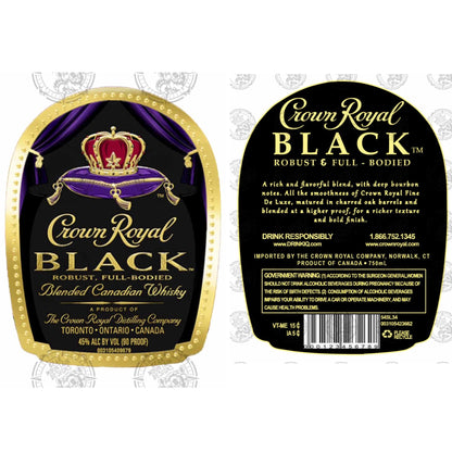 Crown Royal - Black/Gold