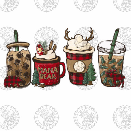 Mama Bear Coffee - Cup Wrap