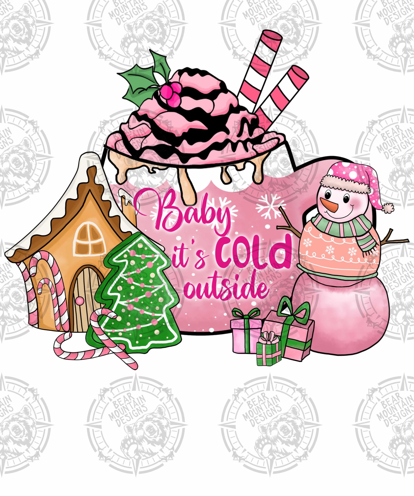 Baby It’s Cold Outside - Pink