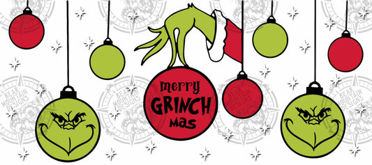 Merry Grinchmas Bulbs - Cup Wrap