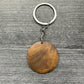 1.5 Inch Wood Keychains