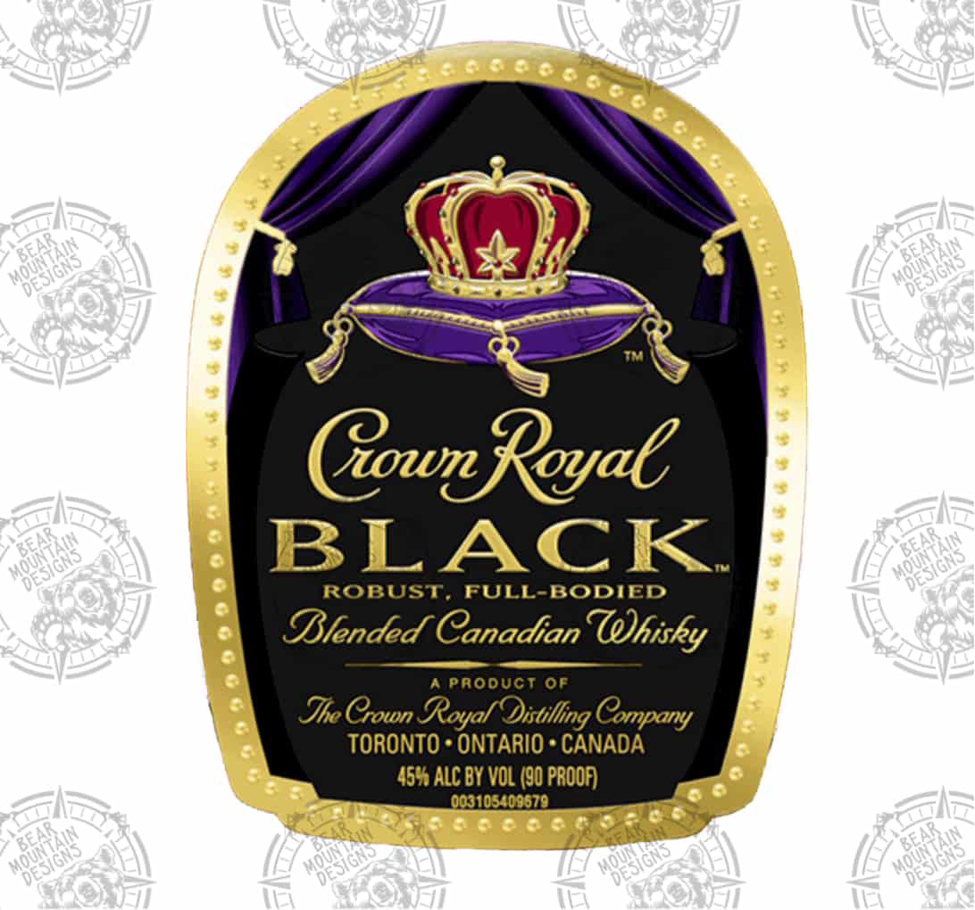 Crown Royal - Black/Gold