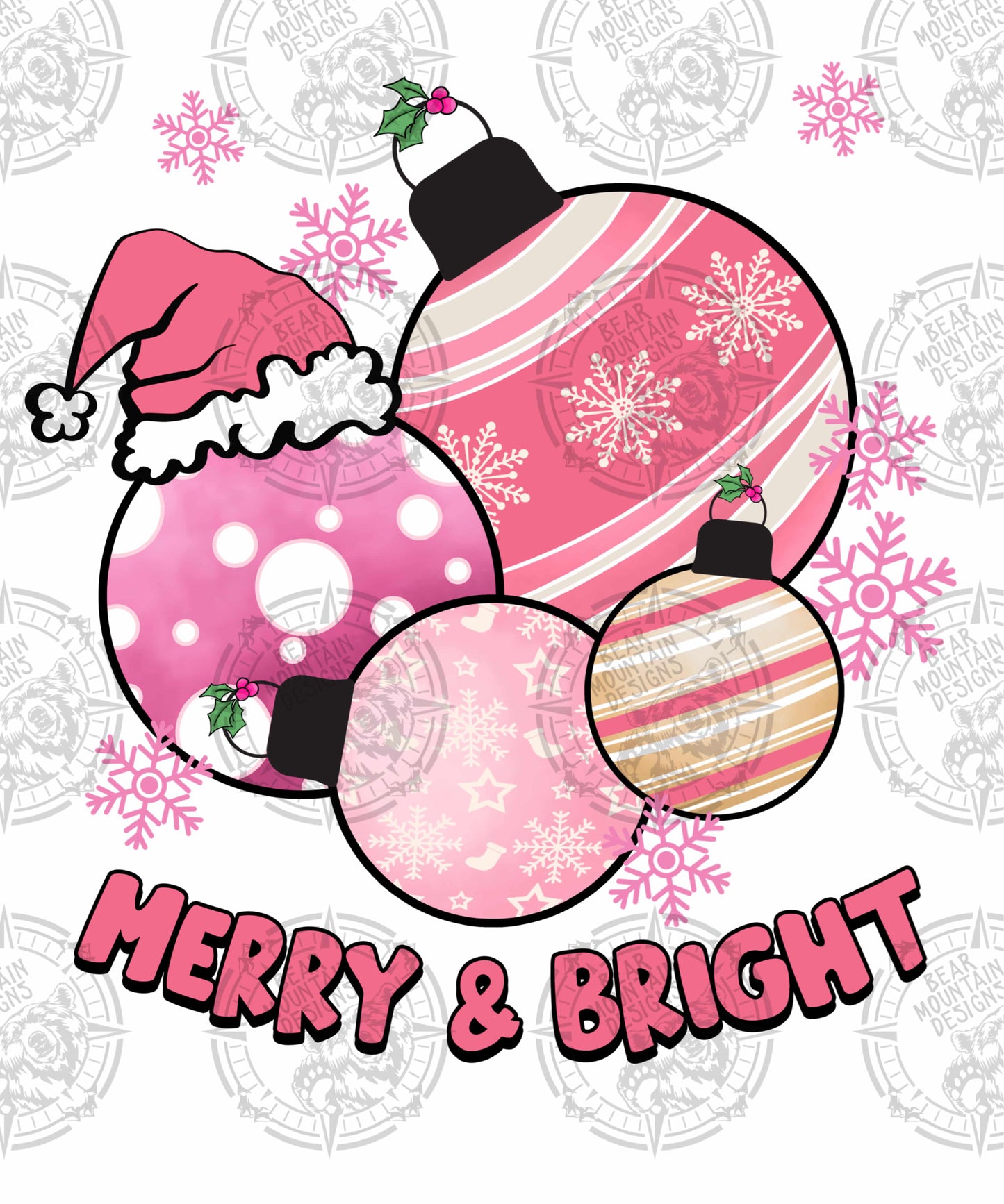 Merry And Bright - Pink