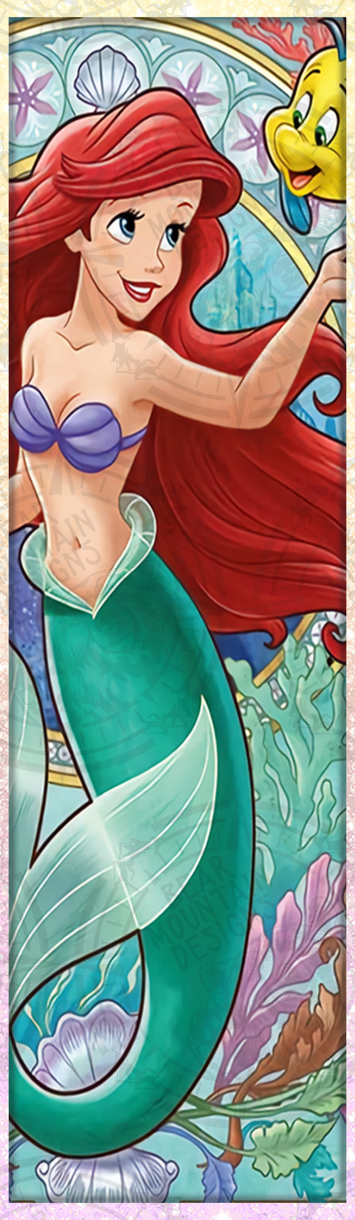 Ariel & Flounder - Pen Wrap