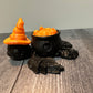 Witch Turtle - Black/Orange
