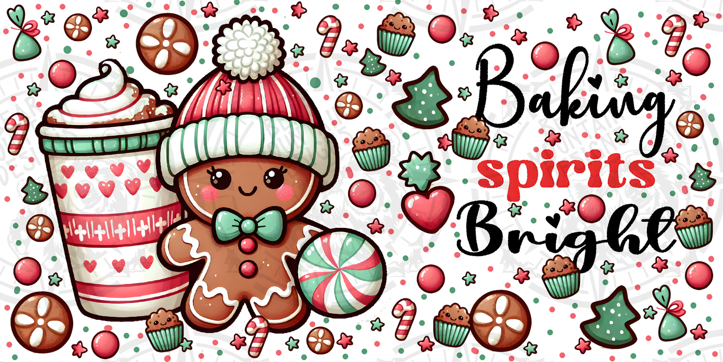 Baking Spirits Bright - Cup Wrap