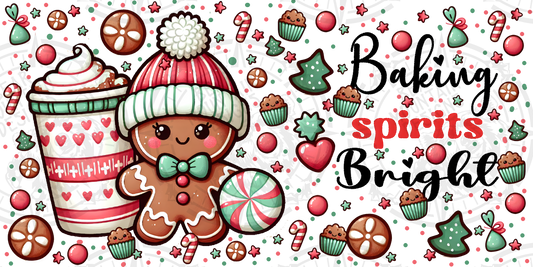 Baking Spirits Bright - Cup Wrap