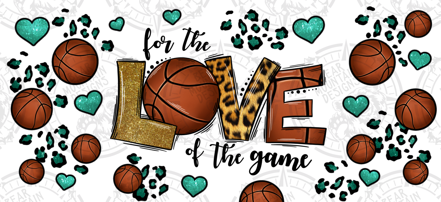 Basketball For The Love Of The Game - Cup Wrap