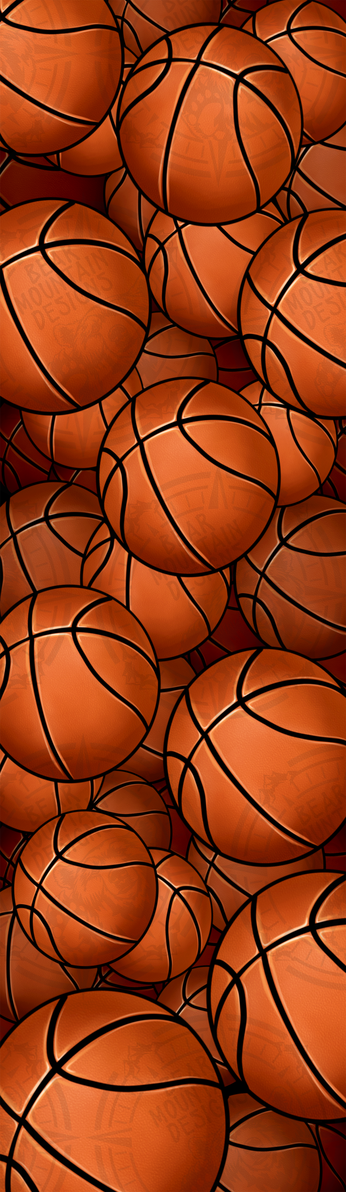 Basketballs - Pen Wrap