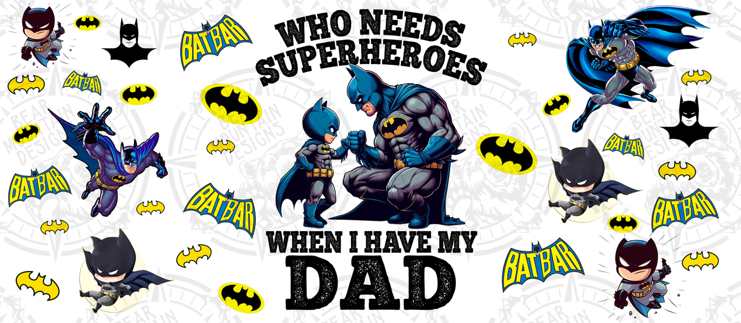 Batman Dad - Cup Wrap