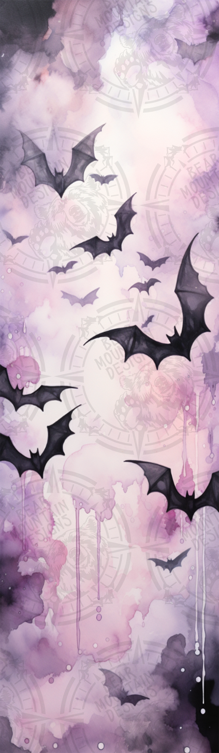 Bats Pink Fog - Pen Wrap