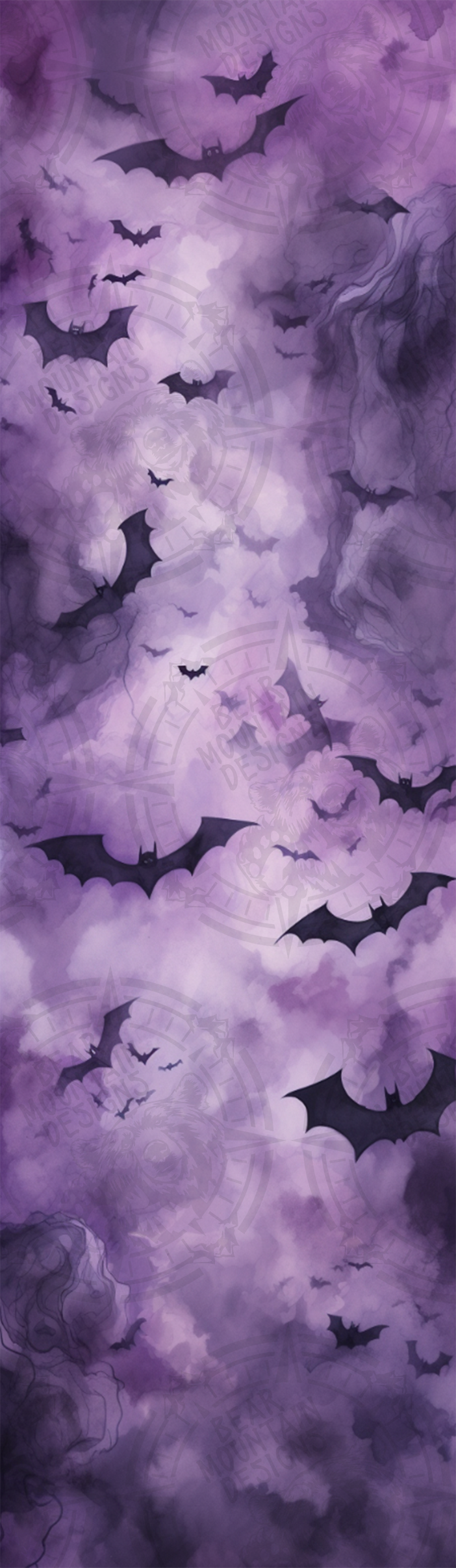 Bats Purple Fog - Pen Wrap