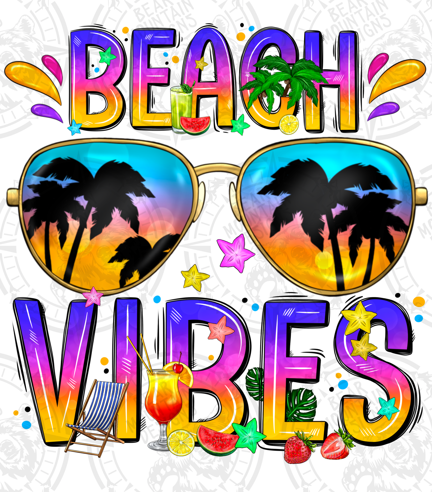 Beach Vibes Glasses