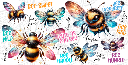 Bee Quotes - Cup Wrap