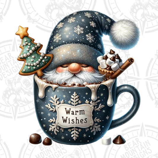 Blue Warm Wishes Cocoa