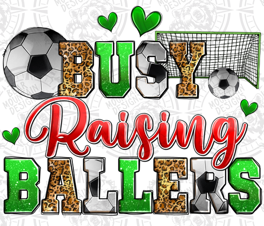 Busy Raising Ballers - Soccer