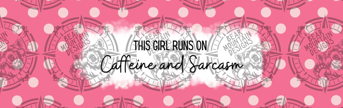 Caffeine & Sarcasm Polka Dot - Pen Wrap