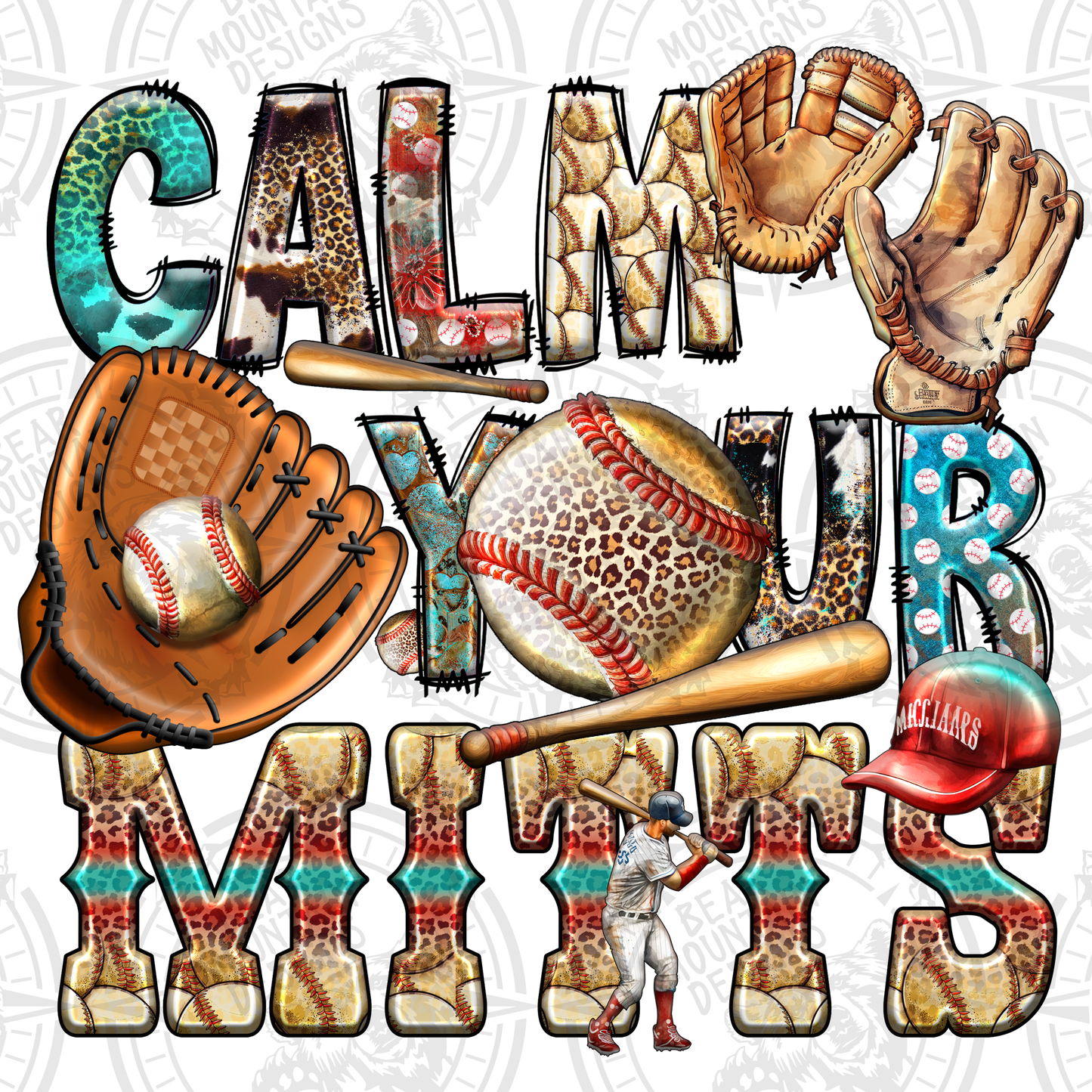 Calm Your Mitts 1 - Baseball
