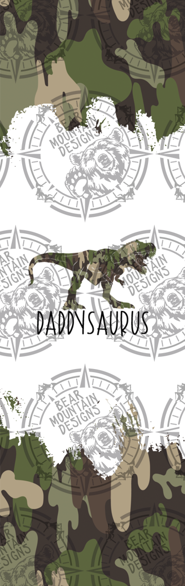 Camo Daddysaurus - Pen Wrap