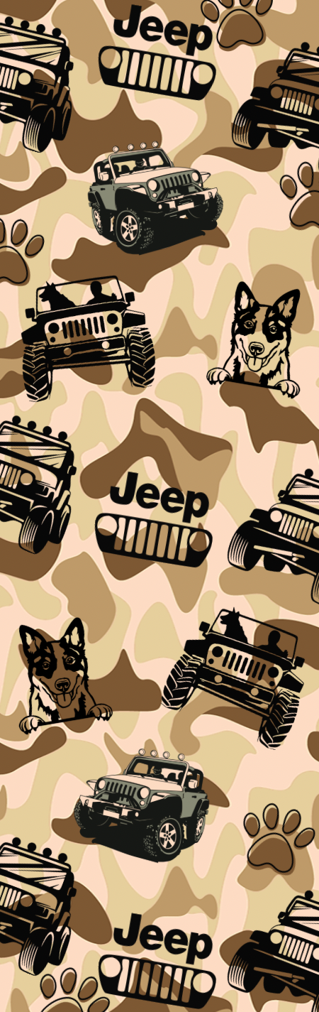 Camo Jeep - Pen Wrap