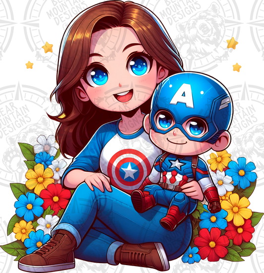 Captain America & Mom