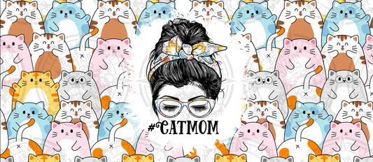 Cat Mom 2 - Cup Wrap