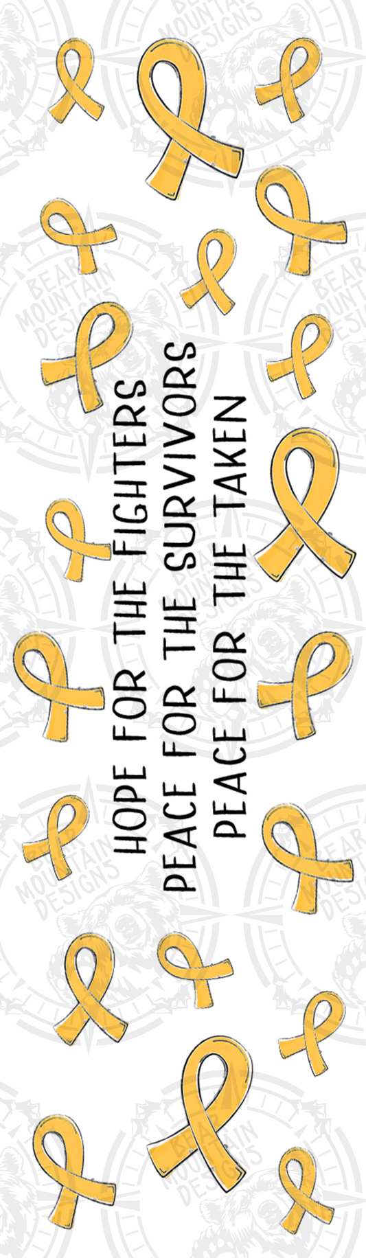 Childhood Cancer 3 - Pen Wrap