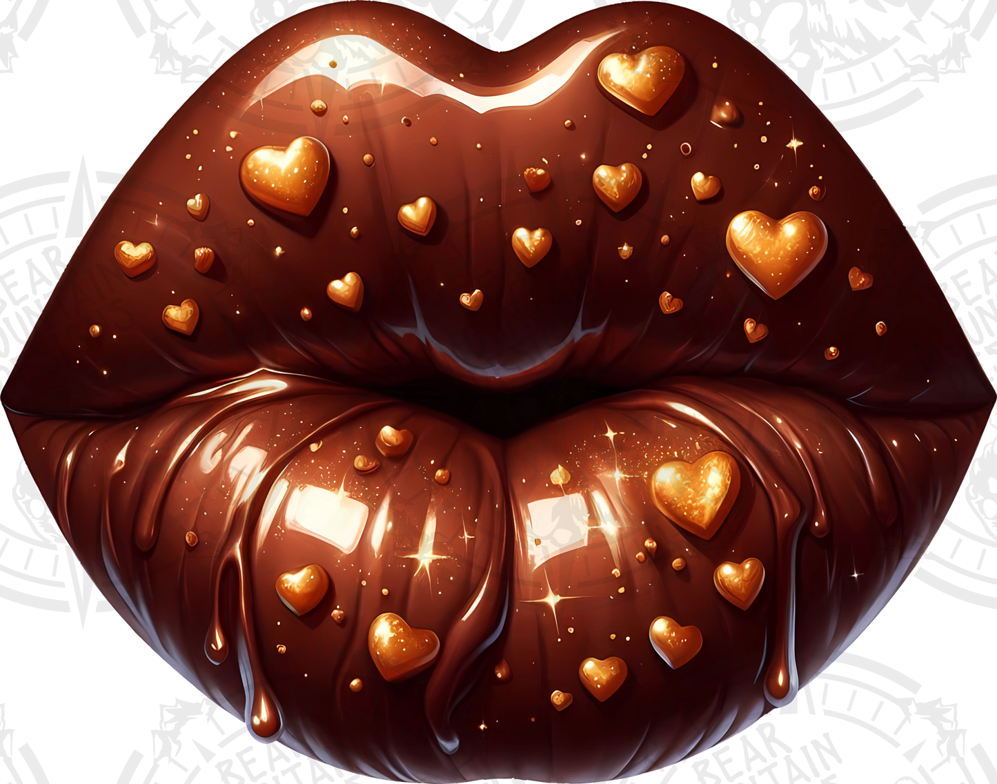 Chocolate Kiss Lips