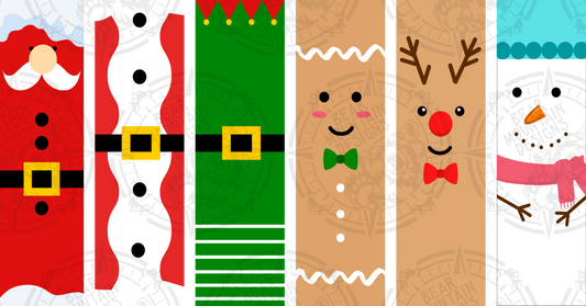 Christmas Character Bundle - Pen Wrap