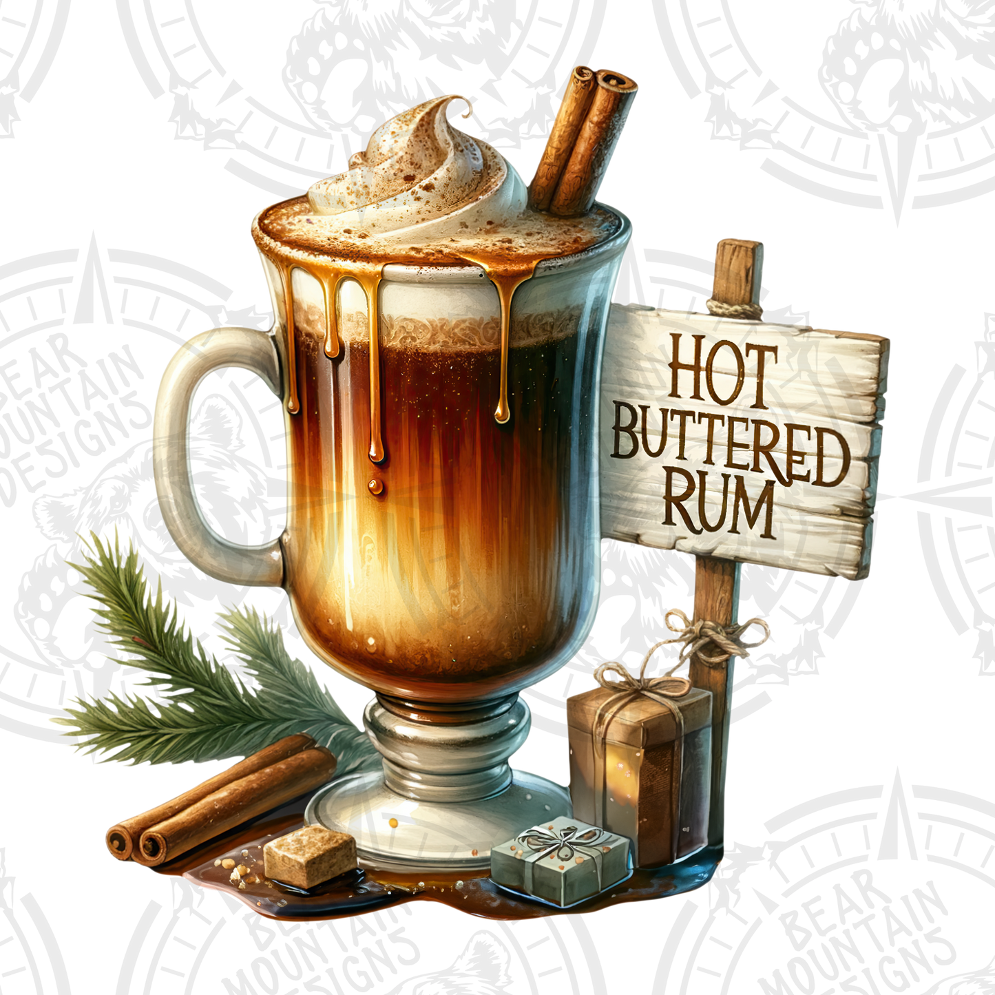 Christmas Hot Buttered Rum