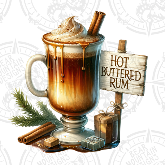 Christmas Hot Buttered Rum