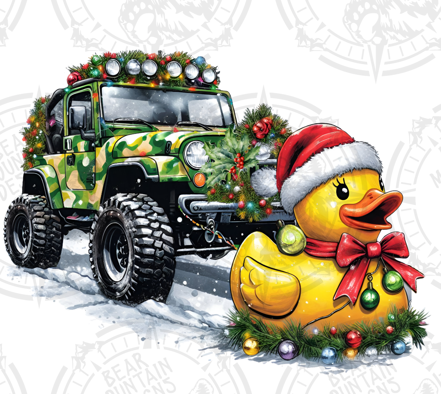 Christmas Jeep 1