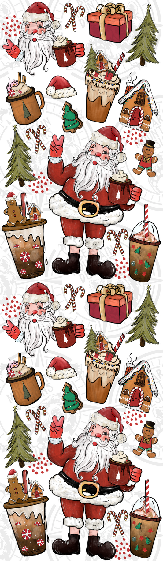 Coffee Santa - Pen Wrap